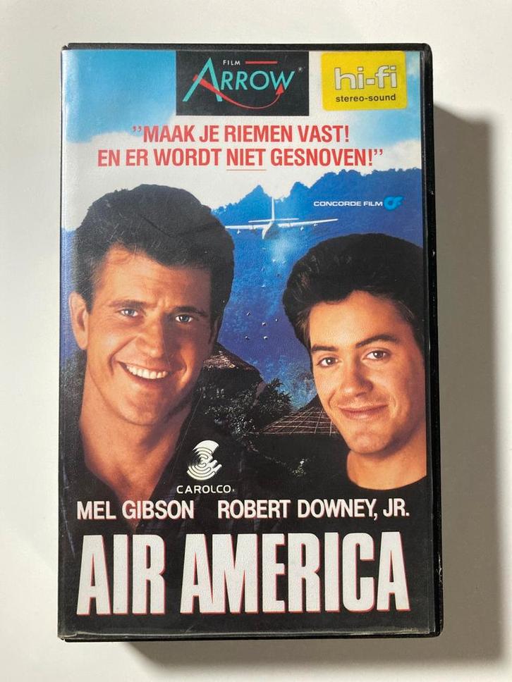 AIR AMERICA (EX RENTAL) (VHS), Cd's en Dvd's, VHS | Film, Gebruikt