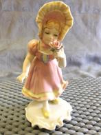 Karl Ens, Volkstedt - Figuur - Mädchen und Junge mit Rosen, Antiek en Kunst