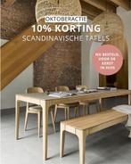10% korting: Scandinavische eettafels van massief hout, Huis en Inrichting, Tafels | Eettafels, Verzenden, Nieuw, Overige houtsoorten