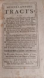 Michael Geddes - Miscellaneous Tracts (INQUISITION) - 1709