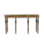 Wandtafel - Verguld hout, Marmer