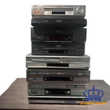 Partij Niet Werkende Video/DVD Spelers o.a. Sony & Philips beschikbaar voor biedingen