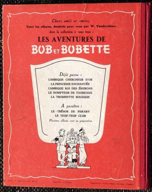 Bob et Bobette - Le Castel de Cognedur - C - 1 Album - EO -, Boeken, Stripverhalen