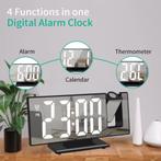 Digitale Wekker met Projectie - Alarm Klok Temperatuur, Verzenden, Nieuw