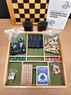 Schaakspel - 7 in 1 playgames - Hout, Antiquités & Art