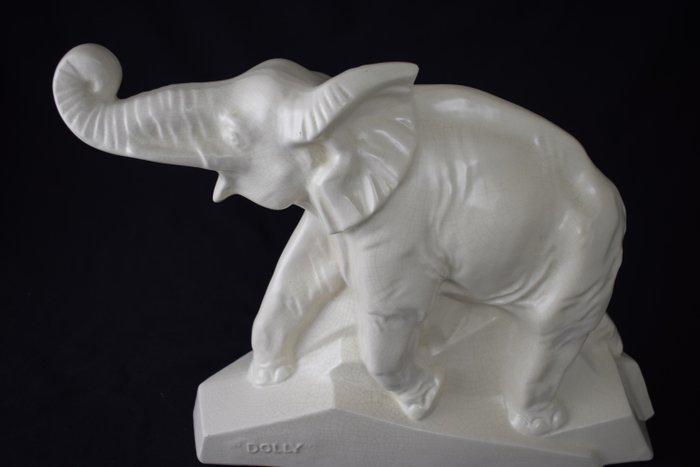 LEJAN - sculptuur, DOLLY - 31 cm - Keramiek - 1930, Antiek en Kunst, Kunst | Designobjecten