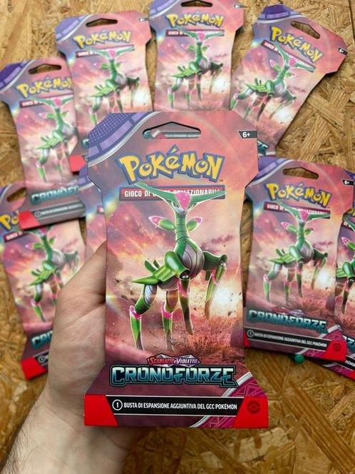 Pokémon - 10 Blister pack - Paper Sleeves – Italian – Sealed, Hobby en Vrije tijd, Verzamelkaartspellen | Pokémon