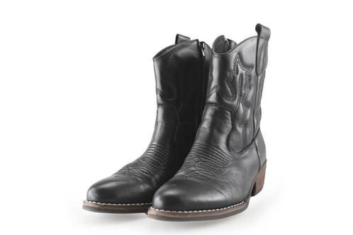 Sub55 Cowboy laarzen in maat 39 Zwart | 5% extra korting, Kleding | Dames, Schoenen, Zwart, Zo goed als nieuw, Verzenden