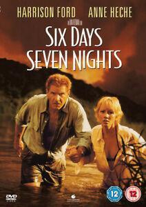 Six Days, Seven Nights DVD (2005) Harrison Ford, Reitman, CD & DVD, DVD | Autres DVD, Envoi