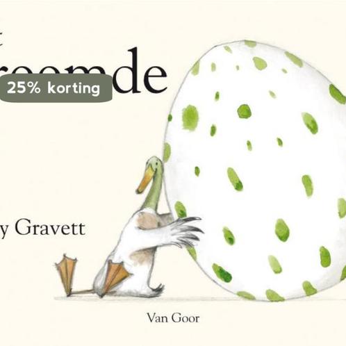 Het vreemde ei 9789000304844 Emily Gravett, Boeken, Prentenboeken en Plaatjesalbums, Gelezen, Verzenden