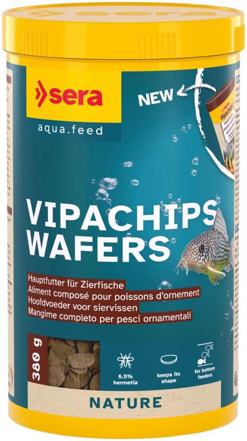 Sera Vipachips Wafers 250ml (Bodemvissen), Dieren en Toebehoren, Vissen | Aquaria en Toebehoren, Overige typen, Nieuw, Ophalen of Verzenden