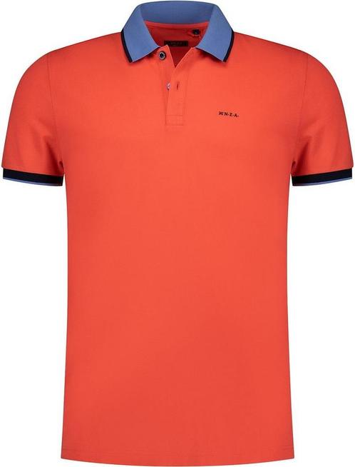 NZA Polo Timothy Rood maat Maat 48/50 (M) Heren, Kleding | Heren, Polo's, Rood, Nieuw, Maat 48/50 (M), Verzenden