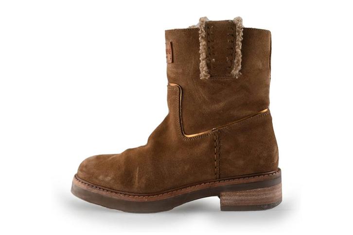 VIA VAI Enkellaarzen in maat 38 Bruin | 5% korting, Kleding | Dames, Schoenen, Bruin, Gedragen, Lage of Enkellaarzen, Verzenden