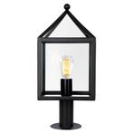 Tuinverlichting Modern Bloemendaal Sokkellamp Zwart met LED, Verzenden, Nieuw