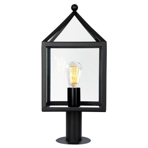 Tuinverlichting Modern Bloemendaal Sokkellamp Zwart met LED, Tuin en Terras, Buitenverlichting, Verzenden