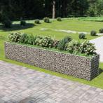 vidaXL Gabion plantenbak verhoogd 540x90x100 cm, Tuin en Terras, Bloempotten, Verzenden, Nieuw
