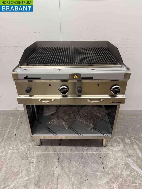 MBM RVS Lavagrill 80 cm GAS Horeca, Zakelijke goederen, Horeca | Keukenapparatuur, Ophalen of Verzenden