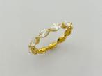 Ring - 14 karaat Geel goud - 2.17ct. tw. Diamant (Lab-grown)