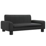 Kinderbank Kunstleer Zwart 70cm | Retour Deal 40% Korting, Verzenden, Nieuw, Overige typen