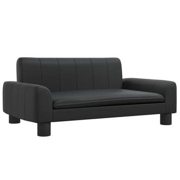 Kinderbank Kunstleer Zwart 70cm | Retour Deal 40% Korting beschikbaar voor biedingen