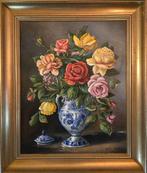 Ecole française du XX - Bouquet de fleurs (XX), Antiek en Kunst