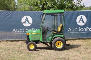 Veiling: Minitractor John Deere 455 Diesel 1999, Ophalen