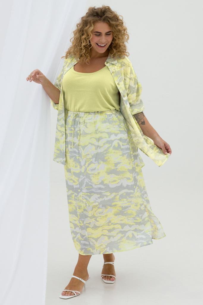 YESTA rok Ulda3(52)Maat 46/48 (XL) of groter, Kleding | Dames, Rokken, Overige kleuren, Nieuw, Maat 46/48 (XL) of groter, Verzenden