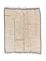 Moroccan Beni Mrirt Rug – 260x350 cm – Handwoven in Natural, Huis en Inrichting, Nieuw