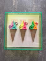 KIRAS - 3 FLAVORS ice cream - GREEN NEON