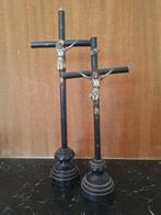 Crucifix (2) - Hout - 1850-1900