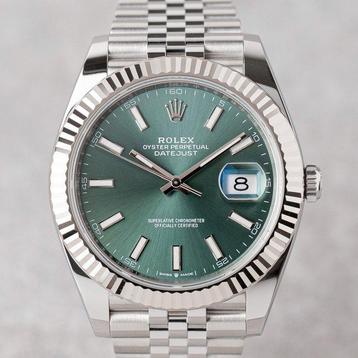Rolex - Oyster Perpetual Datejust 41 Green Dial - 126334 -, Nieuw
