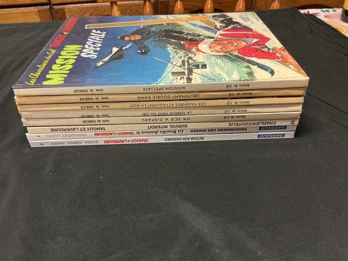 Tanguy et Laverdure - 8x C - 8 Album - Eerste druk -, Livres, BD