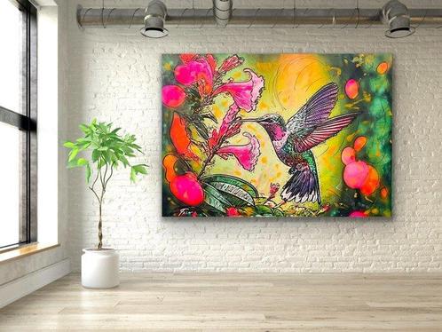 Joaquim Falco (1958) - COLIBRÍ. XXL, Antiek en Kunst, Kunst | Schilderijen | Modern