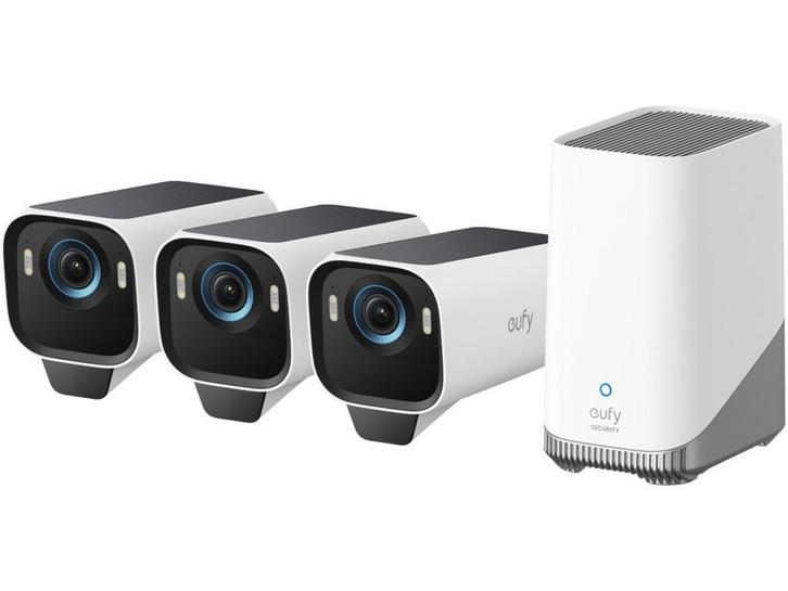 Eufy Cam S3 Pro - Beveiligingscamera 4K - Bewegingsdetectie, Huis en Inrichting, Woonaccessoires | Overige, Zo goed als nieuw