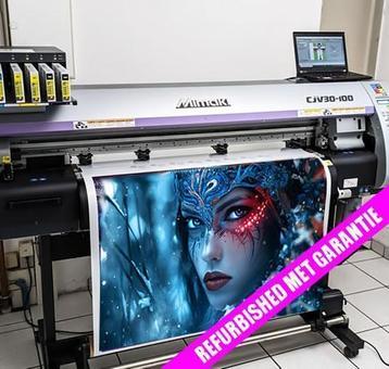 Mimaki CJV30-100 Print & Cut Eco-Solvent 100cm Snijplotter, Printer