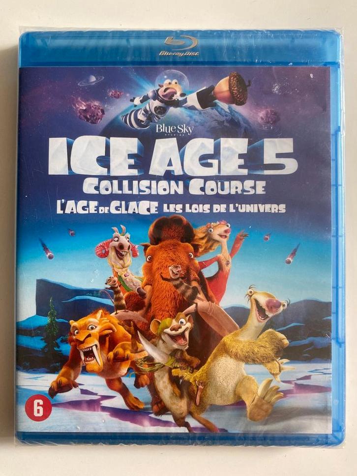 ICE AGE 5 COLLISION COURSE (IN SEAL) (BLURAY), Cd's en Dvd's, Blu-ray, Gebruikt