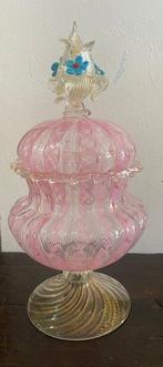 Vase avec couvercle - Verre de Murano - Potiche Murano