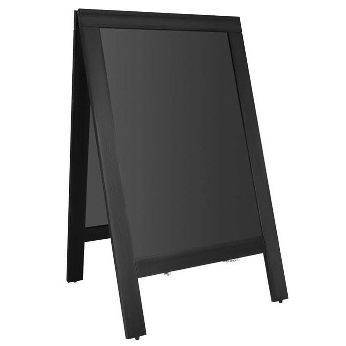 Krijtstoepbord | Hout | Zwart | 700x1200mm Olympia, Zakelijke goederen, Horeca | Keukenapparatuur, Nieuw in verpakking, Verzenden