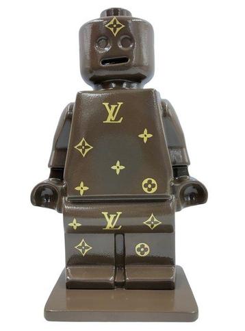 Alessandro Piano - Sculpture, Alter Ego Oscar Light Brown -
