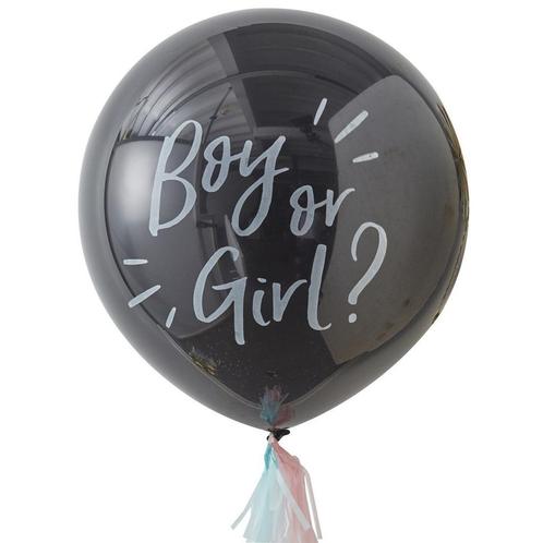 Gender Reveal Ballon Boy Or Girl 90cm, Hobby & Loisirs créatifs, Articles de fête, Envoi