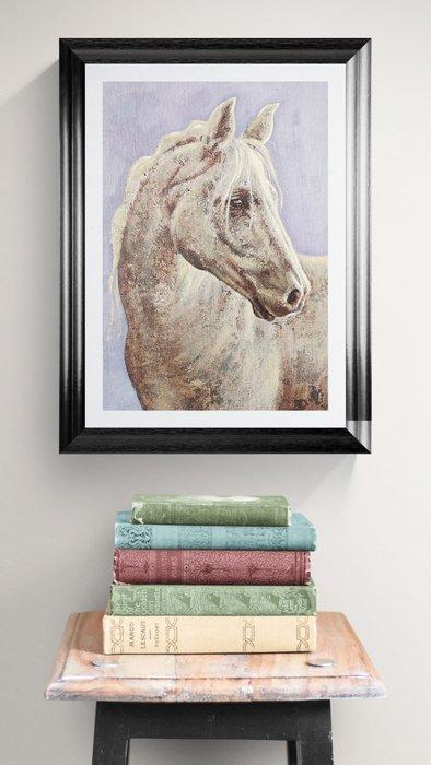 Niurka Moreno Leyva - Caballo de fuego IV - NO Reserve, Antiquités & Art, Art | Peinture | Moderne