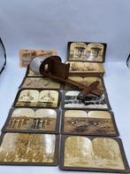 Underwoo Stereofotos + Stereoscoop, Verzamelen, Foto-apparatuur en Filmapparatuur