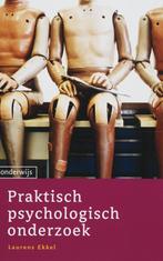 Praktisch psychologisch onderzoek 9789047300007 L. Ekkel, Boeken, Verzenden, Zo goed als nieuw, L. Ekkel