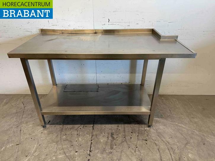 RVS Werktafel Tafel 145 x 70 x 88 cm Horeca, Zakelijke goederen, Horeca | Meubilair en Inrichting, Ophalen of Verzenden