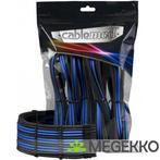 Cablemod PRO ModMesh Cable Extension Kit Zwart, Blauw, Verzenden, Nieuw