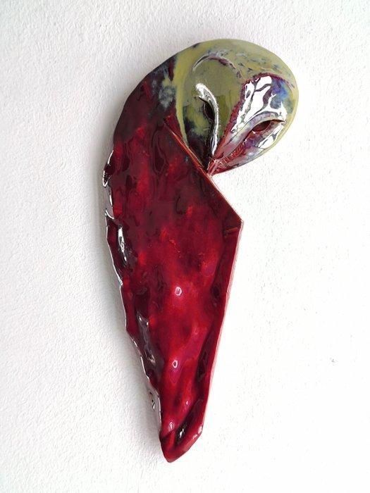 Federico Alibrio - Leaf barn owl, Antiek en Kunst, Kunst | Designobjecten