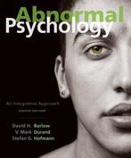 Abnormal Psychology 9781305950443 David Barlow, Boeken, Verzenden, Zo goed als nieuw, David Barlow
