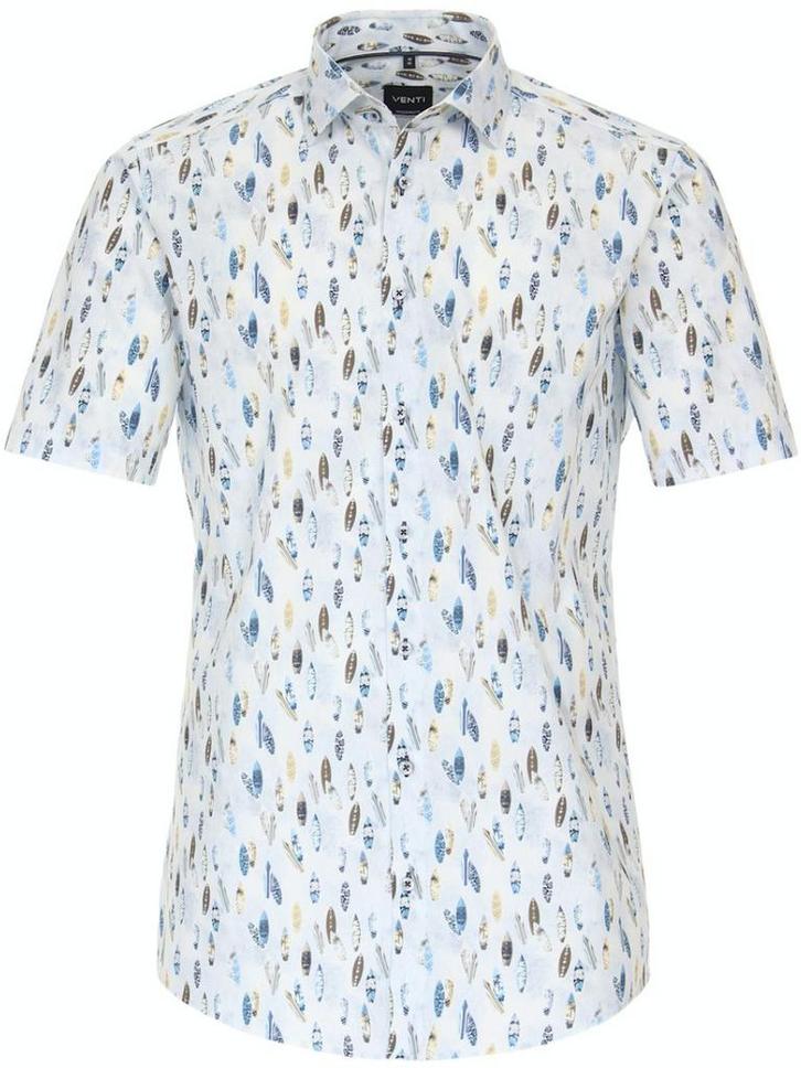 Venti Overhemd Korte Mouw Met Surfboards Kent Kraag Modern, Vêtements | Hommes, T-shirts, Envoi