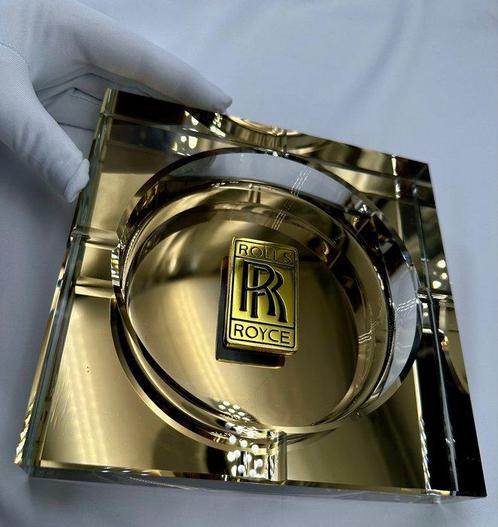 Rolls-Royce - Zonder Minimumprijs - Asbak - Kristal, Verzamelen, Rookartikelen, Aanstekers en Luciferdoosjes