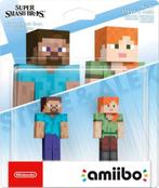 Nintendo Amiibo Super Smash Bros.-Steve & Alex (Diversen), Verzamelen, Poppetjes en Figuurtjes, Ophalen of Verzenden, Nieuw